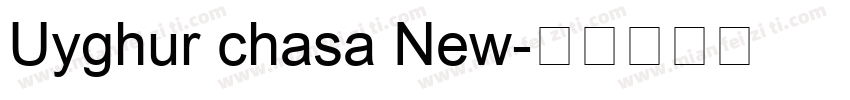 Uyghur chasa New字体转换